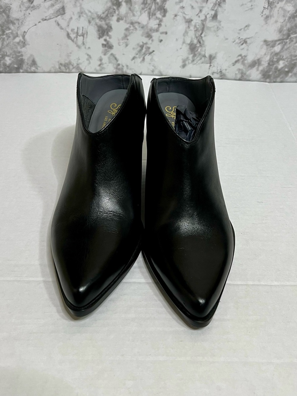 Seychelles Fancy Pointed Toe Western Boot Mules - Picture 3 of 8